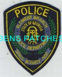 GEORGIA,FLOWERY BRANCH POLICE 2